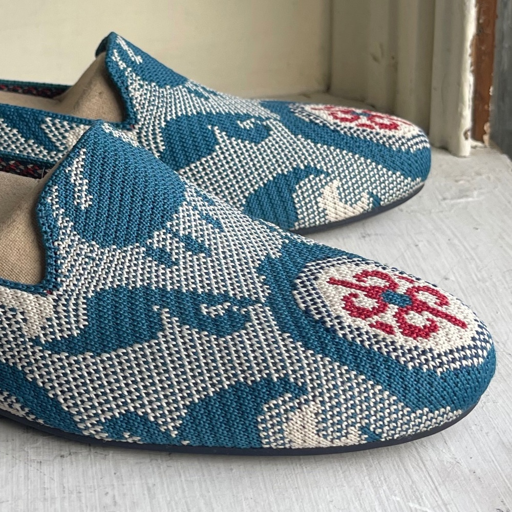 Rothy's Moroccan Teal Loafers